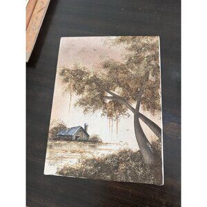 C. Lewis Perez Original 3D Textured Oil Painting Signed   16x12